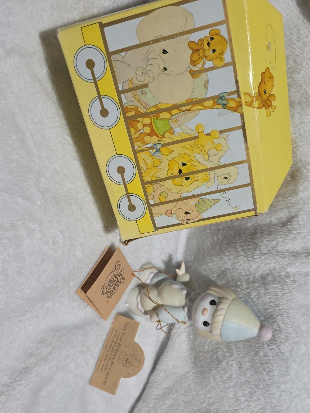 Precious Moments Birthday Train Clown Figurine